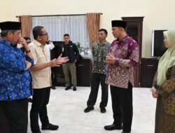 Wali Kota Pagar Alam Ludi Oliansyah Menerim Kunjungan Kerja Wakil Kepala Staf Kepresidenan RI Muhamad Qodari