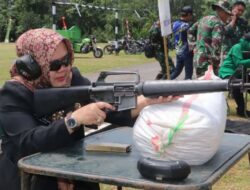 Wabup Jajal Kemampuan Menembak dan Jadi Juri Kuliner Tradisional di HUT Rindam II/Sriwijaya Ke-33