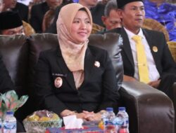 Wakil Wali Kota Pagar Alam, Hj. Bertha, menghadiri Sidang Paripurna Istimewa dalam rangka memperingati Hari Ulang Tahun (HUT) ke-18 Kabupaten Empat Lawang