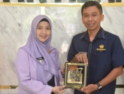 Wakil Wali Kota Pagar Alam Hj. Bertha, terima audiensi dari Kepala Kantor Pelayanan Perbendaharaan Negara (KPPN)