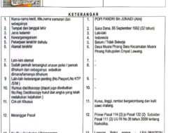 Tahanan Kasus Narkoba Kabur dari Rutan Polres Lahat, Polisi Imbau Masyarakat Beri Informasi*