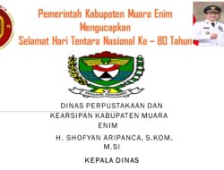 Dinas Perpustakaan dan Kearsipan Kabupaten Muara Enim