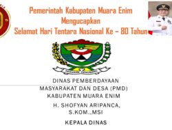 Dinas PMDES Kabupaten Muara Enim
