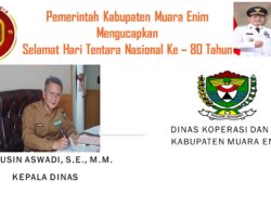 Dinas Koperasi dan UKJM Kabupaten Muara nim