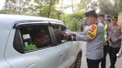 POLRES LAHAT GERAK CEPAT EVAKUASI KECELAKAAN BUS PO HIJRAH DI KABUPATEN LAHAT